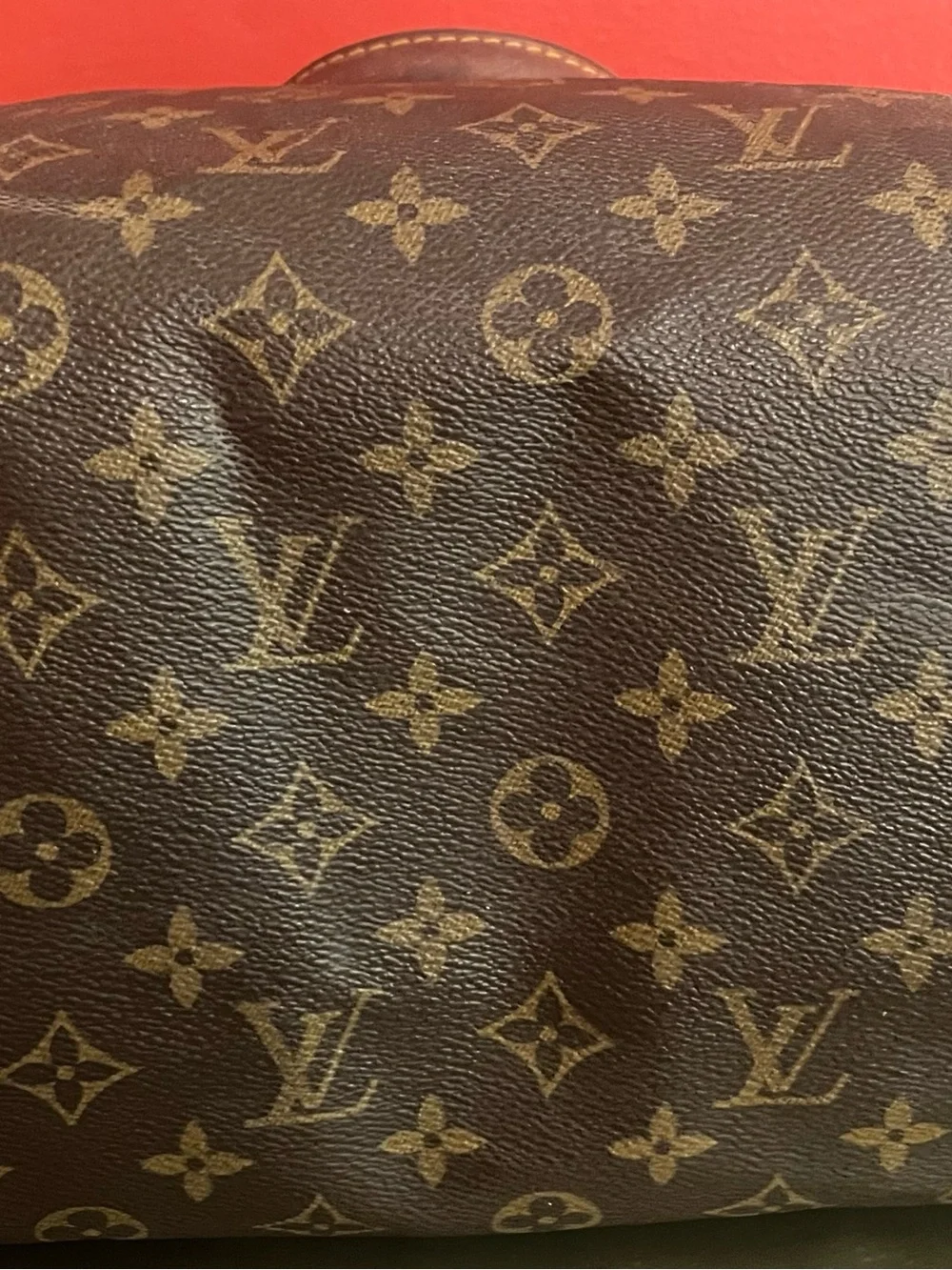 2 Pc Lot Louis Vuitton Monogram Speedy Bags Parts/Repair